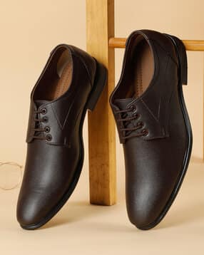 kosher Men Pointed-Toe Lace-Up Derbys-picture-18