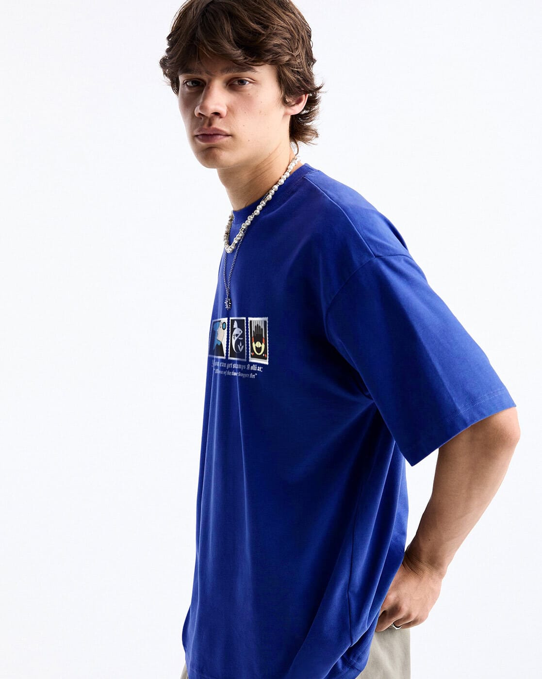 Buy MISCHIEF MONKEY Graphic Print Crew-Neck T-Shirt Online | Ajio.com