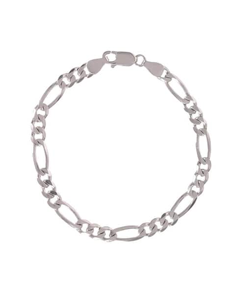 Buy Zillionaire Plain Jane Figaro Bracelet Online | Ajio.com