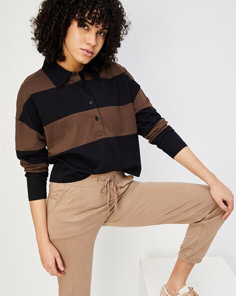 Striped Regular Fit Polo T-Shirt