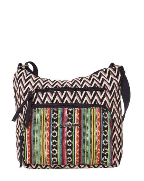 Astrid Chevron Print Sling Bag