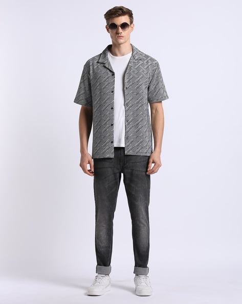 トップス Geometric Over Shirts Geometric Over Shirts Geometric Shapes T-Shirt | Hoodie Lab