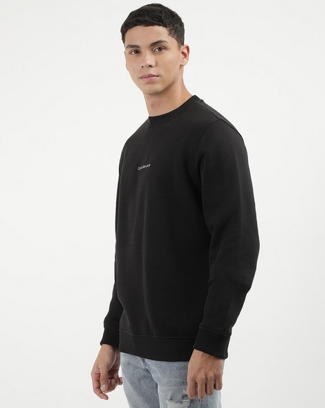 Buy Black Sweatshirt Hoodies for Men by Calvin Klein Jeans Online Ajio