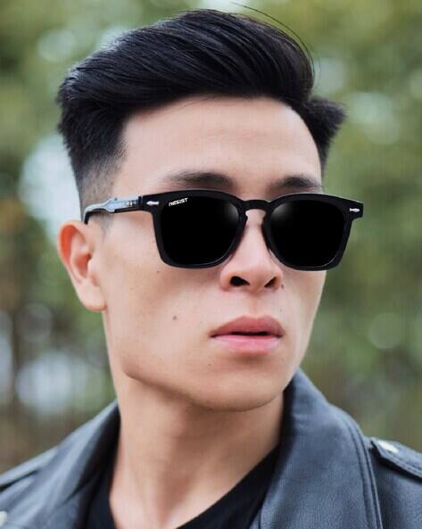 Resist Eyewear Men Full-Rim Wayfarers-KNIGHT BF BLK 3