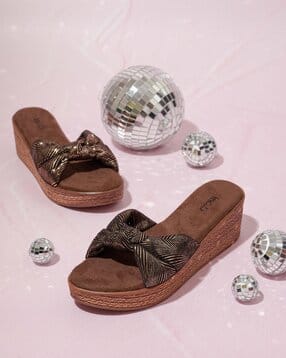 inc 5 Women Embellished Wedge Heeled Sandals-picture-16