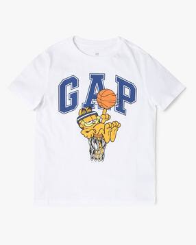 Garfield Graphic Printed Short Sleeves License T-Shirt