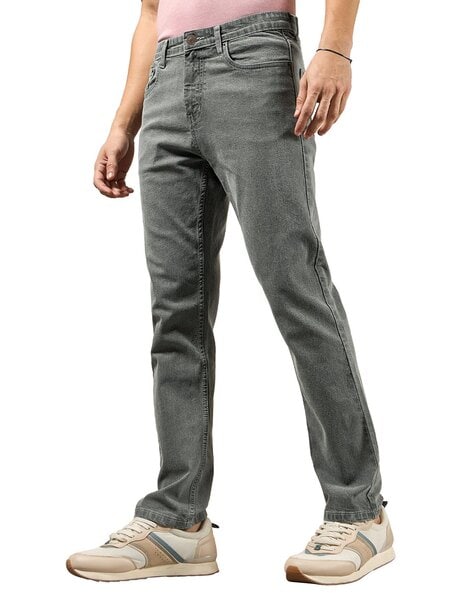 Men Mid-Rise Straight Fit Jeans