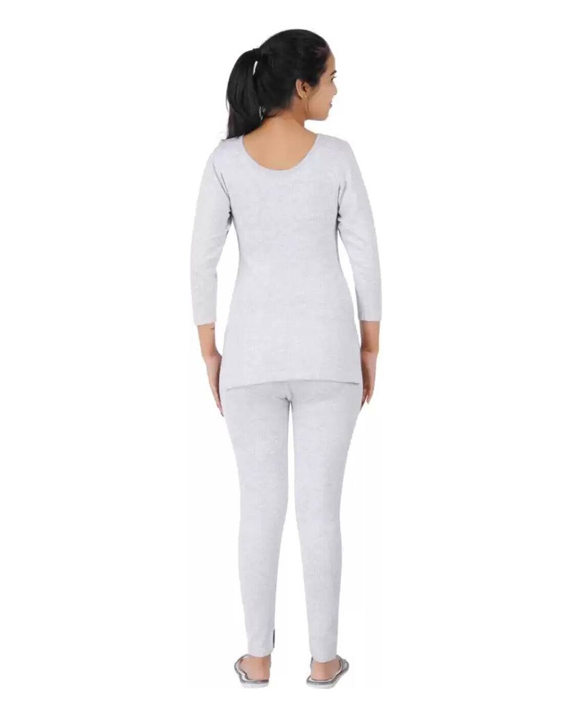 Long Sleeve Maternity Thermal Underwear IN'VOLAND Plus Size