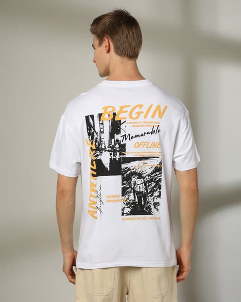 Buy DNMX FOR TRENDS SELECT Men Graphic Print Oversized R Online