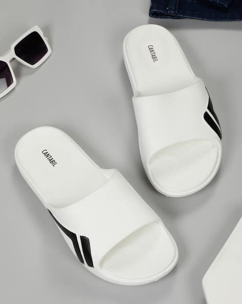 Men Open-Toe Slip-On Flip Flops - Main Image