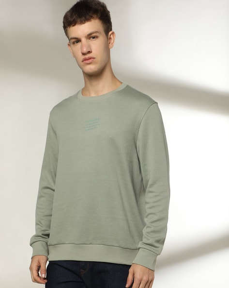 Men Slim Fit Sweatshirt