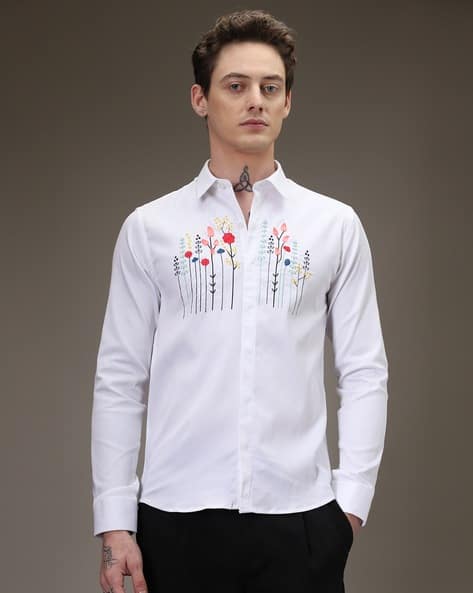 Banana Club White Designer Dress Shirt Banana Republic Men's Slim-Fit  Wrinkle-Resistant Dress Shirt White