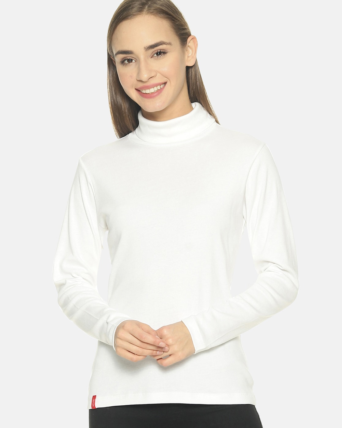 High Neck Full Sleeves Top