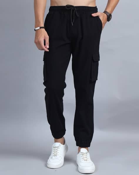 Men Cargo Joggers with Insert Pockets