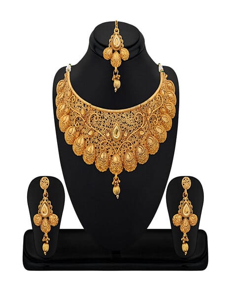 Alloy Gold-plated Gold Jewel Set
