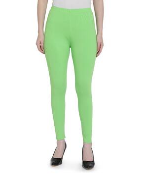 Mid-Rise Leggings with Elasticated Waistband-image-45
