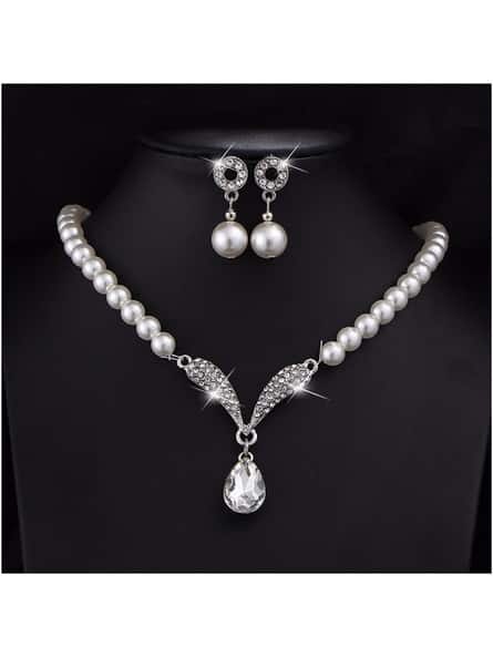 Jewels galaxy Necklace & Earings Set