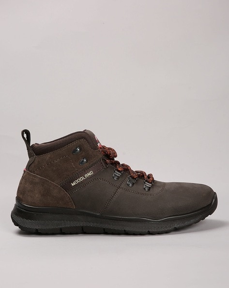 Woodland Men Ankle-Length Boots