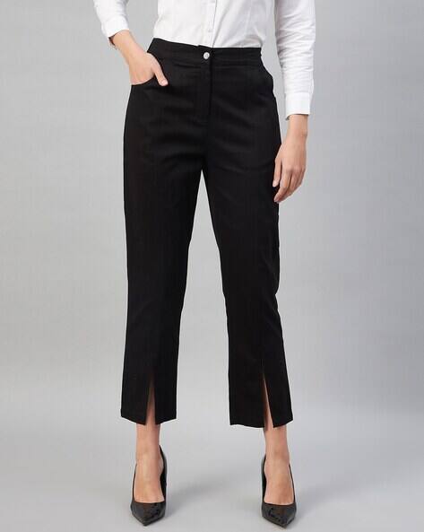 High Rise Tapered Fit Pants