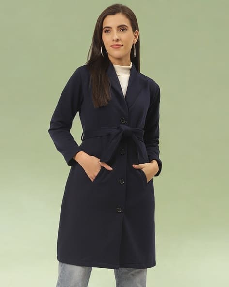 Buy Navy Jackets Coats for Women by Belle Fille Online