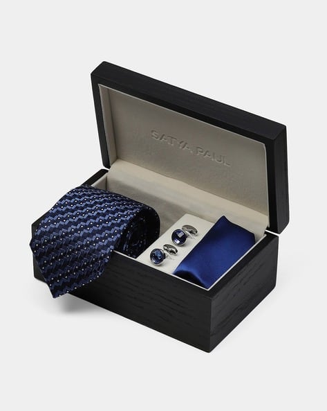 tie and cufflink set satya paul