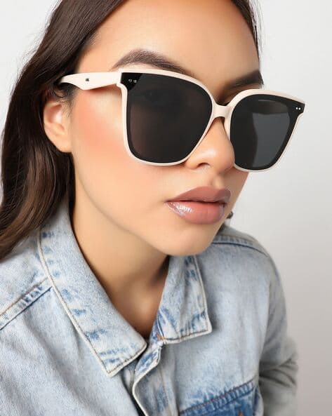 Buy White Sunglasses for Women by Haute Sauce Online