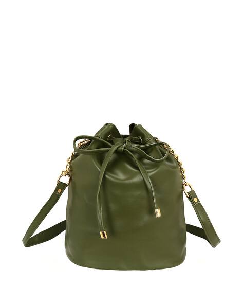 Bucket Bag with Drawstring Closure
