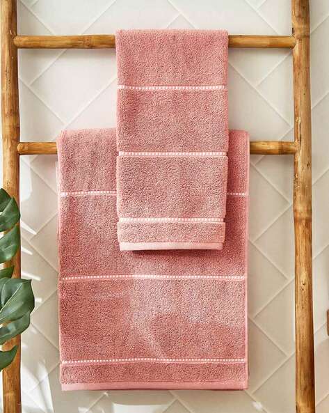 Buy Peach Towels Bath Robes for Home Kitchen by Home Centre Online Ajio