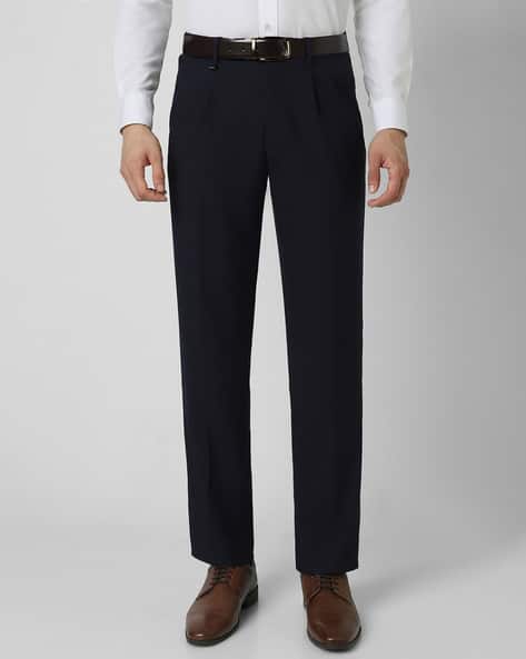 Price History of VAN HEUSEN Men Straight Fit Single-Pleat Trousers