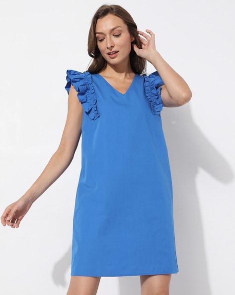 Buy Blue Dresses for Women by Vero Moda Online Ajio