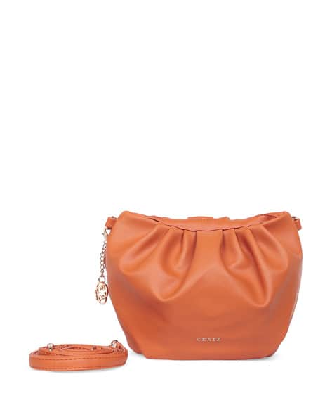 Buy Orange Handbags for Women by Ceriz Online