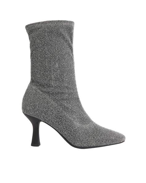 Buy Silver Boots for Women by Marks Spencer Online
