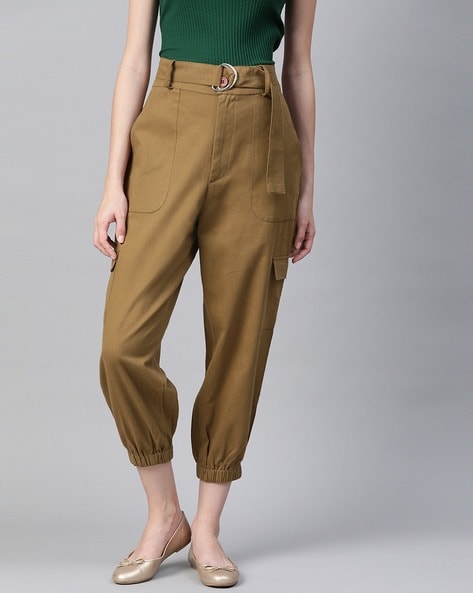 Cotton fashion on khaki pants