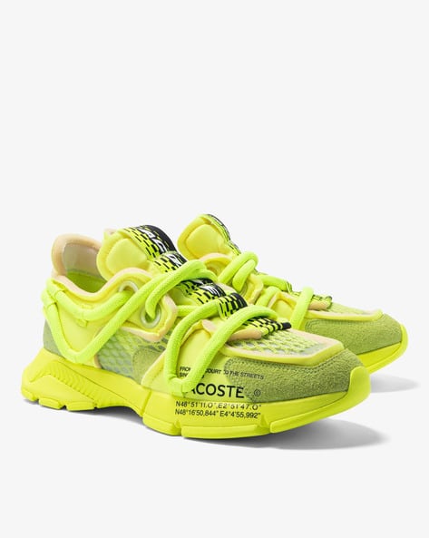 Buy Yellow Sneakers for Men by Lacoste Online