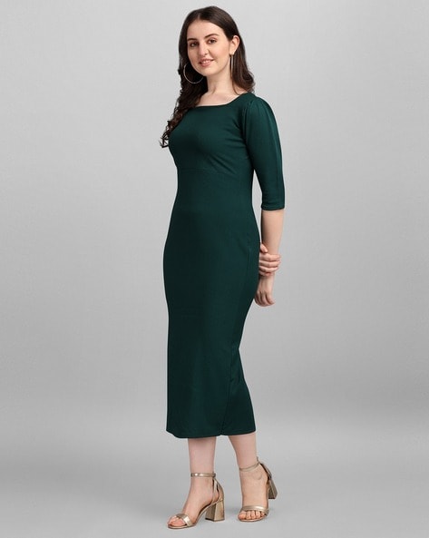 Buy Green Dresses for Women by Purvaja Online | Ajio.com