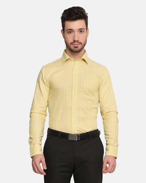 Blackberrys Checked Slim Fit Shirt