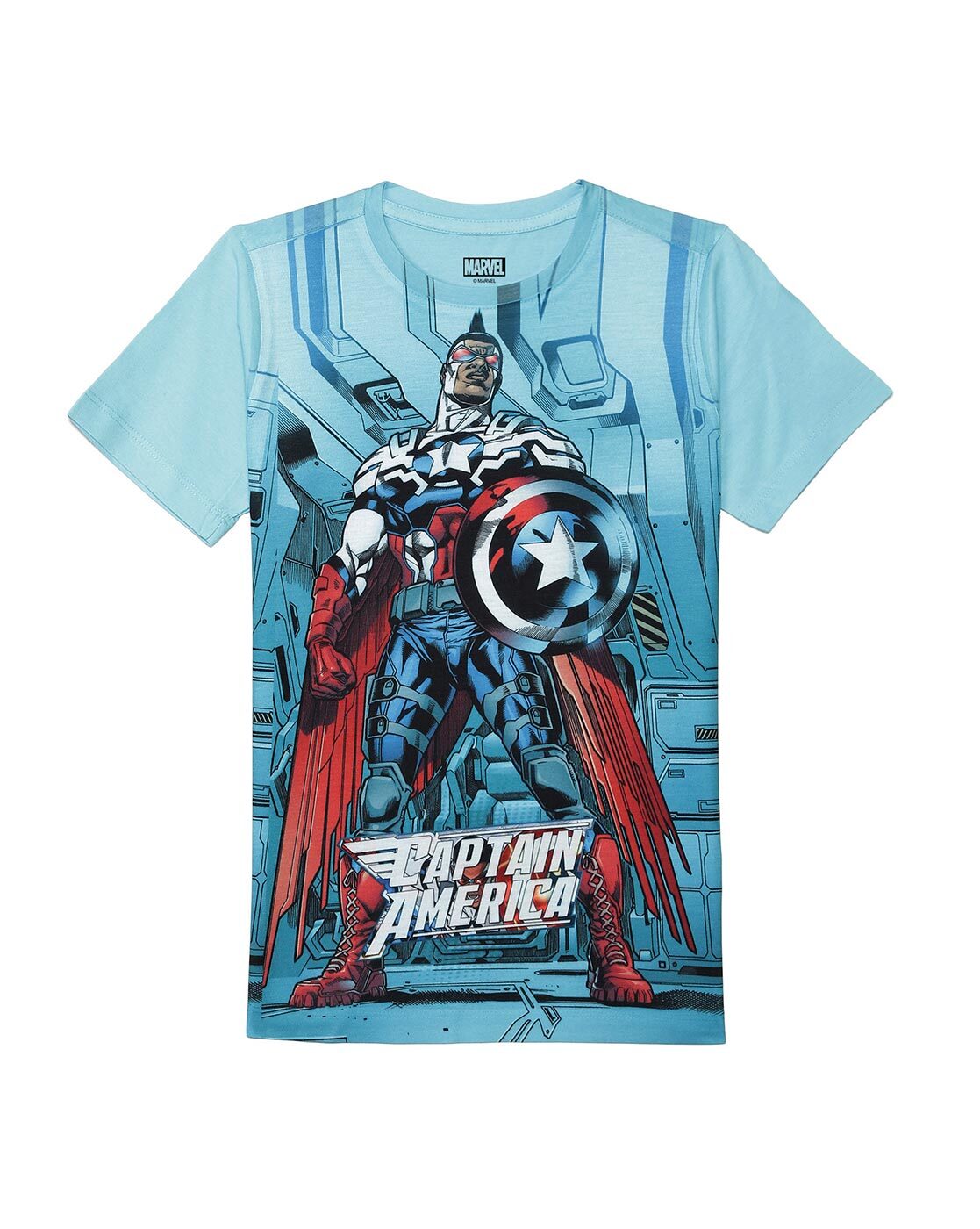 Buy Sky Blue Tshirts for Boys by Marvel by Wear Your Mind Online Ajio