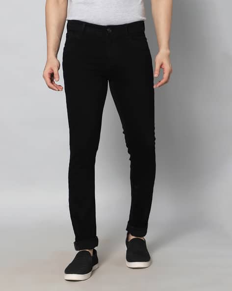Mid Washed Slim Fit Jeans