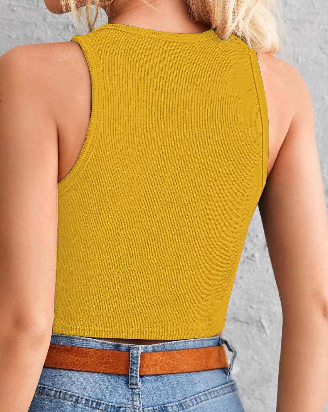 Buy Yellow Tops for Women by Fery London Online | Ajio.com