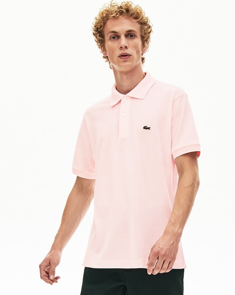 Buy Light Pink Tshirts for Men by Lacoste Online Ajio