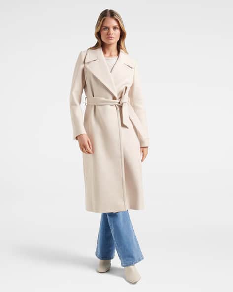 Tailored Fit Trench Coat with Belt