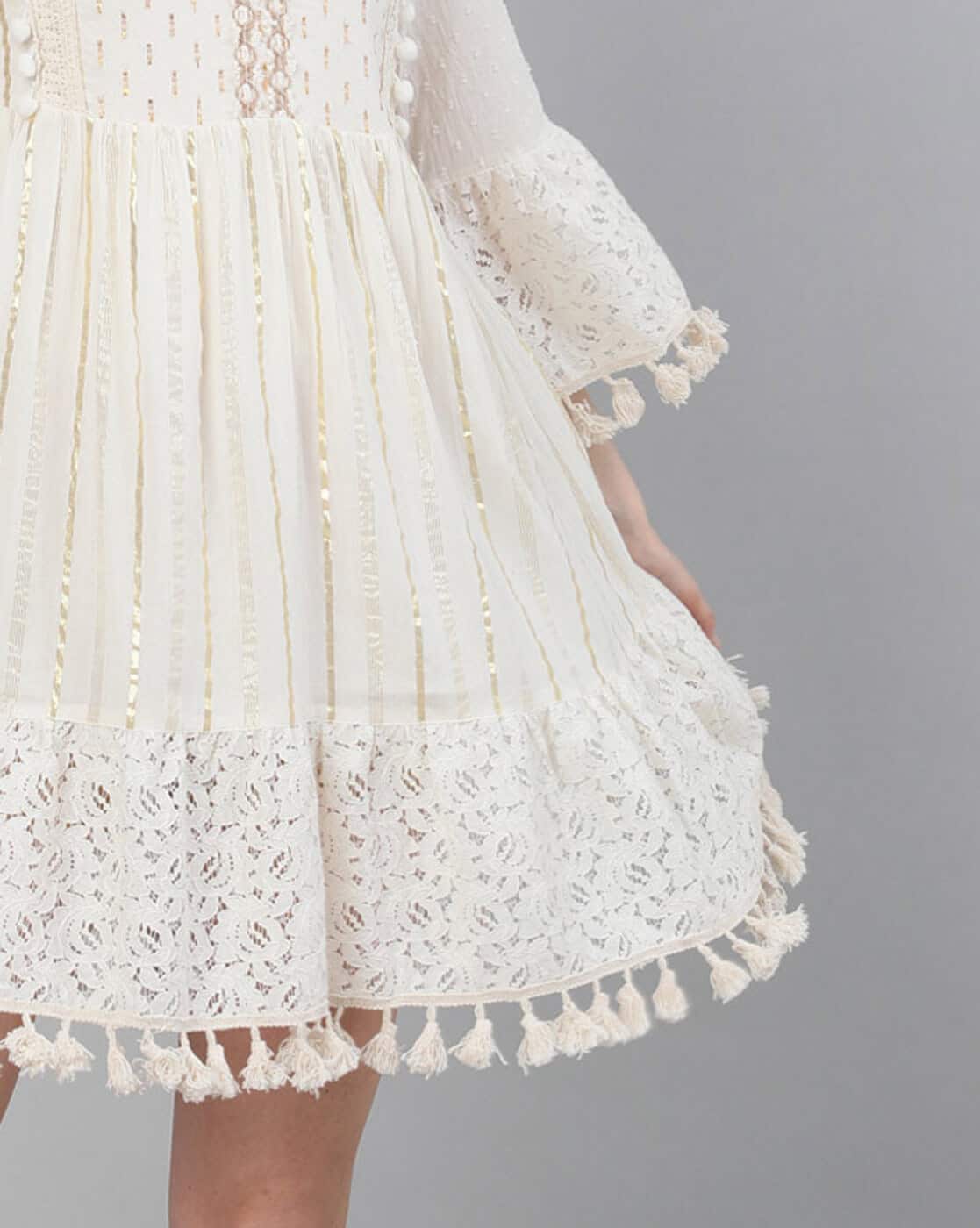 chinese dress ladies DressBerry Vintage Vibes Lace Inserts Fit & Flare Mini Dress  Myntra  International