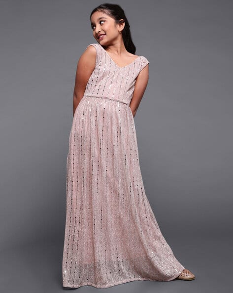 Buy Rose gold Dresses & Frocks for Girls by Aks Kids Online | Ajio.com Buy Rose gold Dresses & Frocks for Girls by Aks Kids Online | Ajio.com
