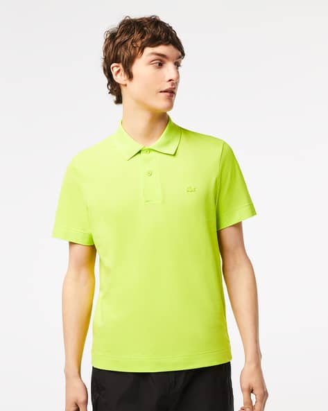 Lacoste neon polo discount