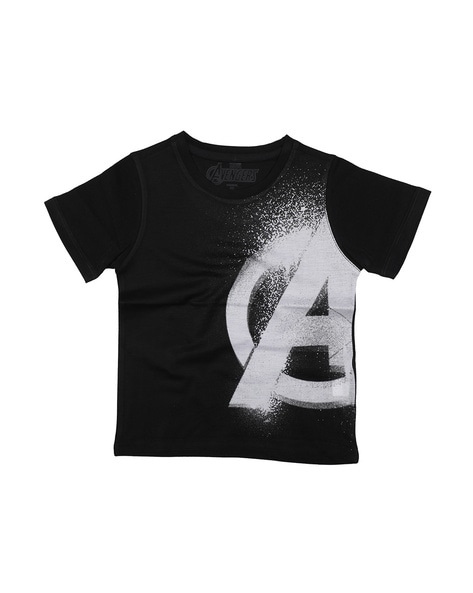 Marvel Avengers Avengers Print Crew-Neck T-shirt