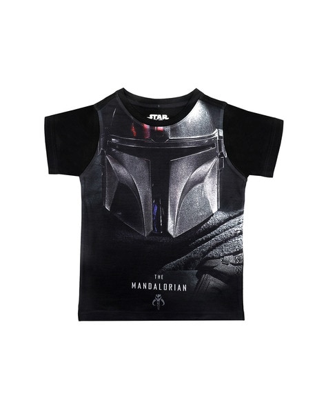 Star Wars Printed Round-Neck T-shirt