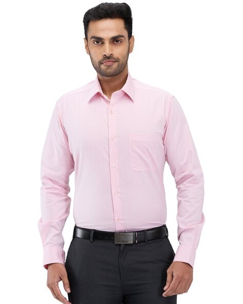 Raymond Checked Slim Fit Shirt