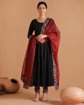 tjori Women Floral Print Dupatta-picture-34