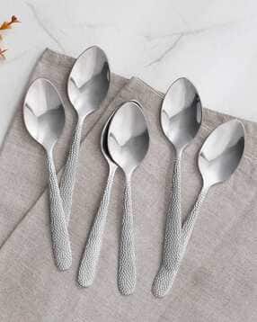 home centre Set of 6 Stainless Steel Tea Spoons-picture-50
