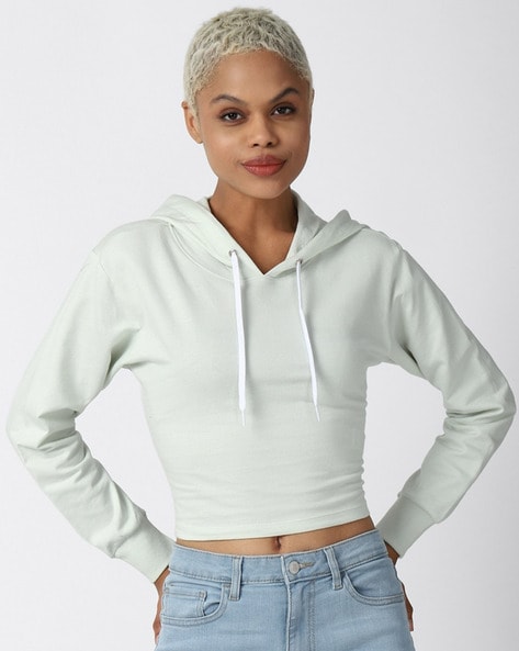 Buy Grey Sweatshirt Hoodies for Women by Forever 21 Online Ajio